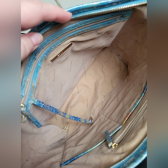 Brahmin Reef Mebourne Medium Asher Leather Tote - Picture 8 of 8